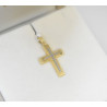 Χρυσός Ανδρικός Σταυρός Με Αλυσίδα 14 Καρατίων