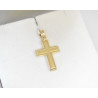 Χρυσός Ανδρικός σταυρός με αλυσίδα 14 Καρατίων