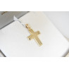 Χρυσός Ανδρικός σταυρός με αλυσίδα 14 Καρατίων