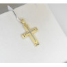 Χρυσός Ανδρικός σταυρός με αλυσίδα 14 Καρατίων