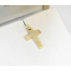 Χρυσός αντρικός σταυρός 14 Καρατίων