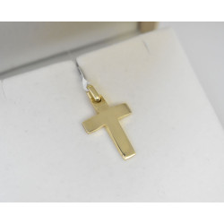 Χρυσός αντρικός σταυρός με αλυσίδα 14 Καρατίων