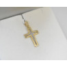 Χρυσός αντρικός σταυρός 14 Καρατίων