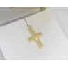 Χρυσός ανδρικός σταυρός με αλυσίδα 14 Καρατίων