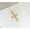 Χρυσός αντρικός σταυρός 14 Καρατίων
