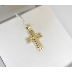 Χρυσός αντρικός σταυρός 14 Καρατίων