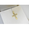 Χρυσός Ανδρικός σταυρός με αλυσίδα 14 Καρατίων