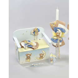 ΠΑΚΕΤΟ ΒΑΠΤΙΣΗΣ ΓΙΑ ΑΓΟΡΑΚΙ ΑΡΚΟΥΔΑΚΙ ΜΕ ΡΟΥΧΟ Guy Laroche ΠΚ-300