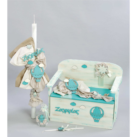 ΠΑΚΕΤΟ ΒΑΠΤΙΣΗΣ ΓΙΑ ΑΓΟΡΑΚΙ ΑΕΡΟΣΤΑΤΟ ΜΕ ΡΟΥΧΟ Guy Laroche ΠΚ-235