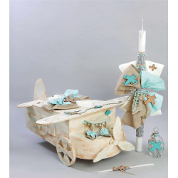 ΠΑΚΕΤΟ ΒΑΠΤΙΣΗΣ ΓΙΑ ΑΓΟΡΑΚΙ ΑΕΡΟΠΛΑΝΟ ΜΕ ΡΟΥΧΟ Guy Laroche ΠΚ-238