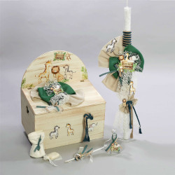 ΠΑΚΕΤΟ ΒΑΠΤΙΣΗΣ ΓΙΑ ΑΓΟΡΑΚΙ ΖΩΑ ΤΗΣ ΖΟΥΓΚΛΑΣ ΜΕ ΡΟΥΧΟ Carousel ΠΚ-409