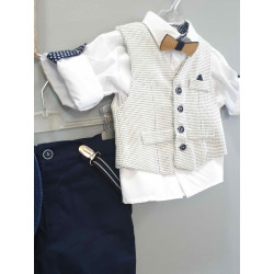 ΠΑΚΕΤΟ ΒΑΠΤΙΣΗΣ ΓΙΑ ΑΓΟΡΑΚΙ ΑΡΧΗΓΟΣ ΑΠΟ ΚΟΥΝΙΑ BOSS BABY ΜΕ ΡΟΥΧΟ MAKIS TSELIOS ΠΚ-194