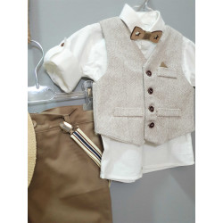 ΠΑΚΕΤΟ ΒΑΠΤΙΣΗΣ ΓΙΑ ΑΓΟΡΑΚΙ ΚΑΡΟΥΖΕΛ ΜΕ ΡΟΥΧΟ MAKIS TSELIOS ΠΚ-416