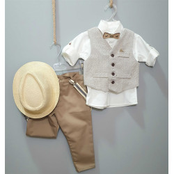 ΣΕΤ ΒΑΠΤΙΣΗΣ ΓΙΑ ΑΓΟΡΑΚΙ ΚΑΡΟΥΖΕΛ ΜΕ ΡΟΥΧΟ MAKIS TSELIOS ΠΚ-416