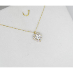 Κολιέ χρυσό 9 καρατίων καρδιά