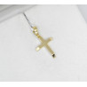 Χρυσός Ανδρικός σταυρός με αλυσίδα 14 Καρατίων