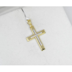 Χρυσός γυναικείος σταυρός 14 Καρατίων