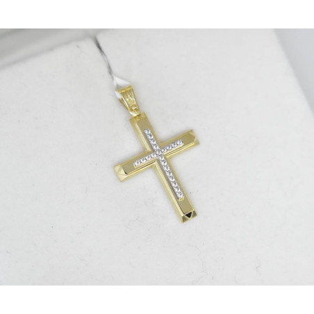 Χρυσός γυναικείος σταυρός 14 Καρατίων