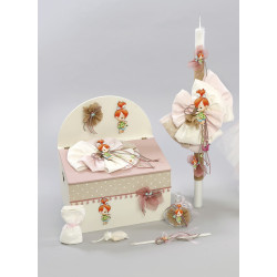 ΠΑΚΕΤΟ ΒΑΠΤΙΣΗΣ ΓΙΑ ΚΟΡΙΤΣΑΚΙ ΣΤΑΛΙΤΣΑ ΜΕ ΡΟΥΧΟ Guy Laroche ΠΚ-140