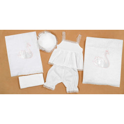 ΠΑΚΕΤΟ ΒΑΠΤΙΣΗΣ ΓΙΑ ΚΟΡΙΤΣΑΚΙ ΚΥΚΝΟΣ ΜΕ ΡΟΥΧΟ MAKIS TSELIOS ΠΚ-428