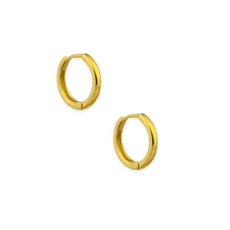 Σκουλαρίκια κρικάκια μικρά γυναικεία Χρυσό απο 14 Καρατίων