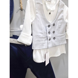 Le petit pre Βαπτιστικό Ρούχο για Αγόρι