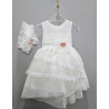 Le petit pre Βαπτιστικό Ρούχο για Κορίτσι LE-302
