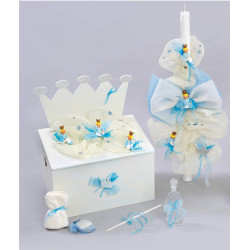 ΠΑΚΕΤΟ ΒΑΠΤΙΣΗΣ ΓΙΑ ΑΓΟΡΑΚΙ ΠΡΙΓΚΙΠΑΣ ΜΕ ΡΟΥΧΟ MAKIS TSELIOS ΠΚ-135