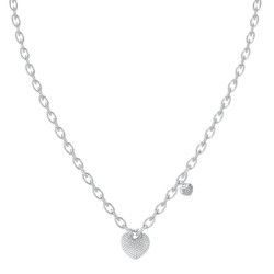 GUESS-STEEL-CRAZY-IN-LOVE-JUBN05212JWRHT-U-Κολιέ-Ασημένιο-Με-Καρδιά-Με-Πέτρες