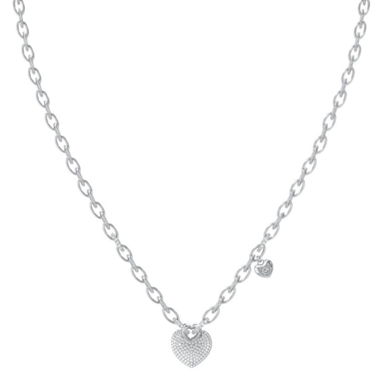 GUESS-STEEL-CRAZY-IN-LOVE-JUBN05212JWRHT-U-Κολιέ-Ασημένιο-Με-Καρδιά-Με-Πέτρες
