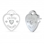 GUESS-STEEL-GUESS-AMORE-JUBE05058JWRHT-U-Σκουλαρίκια-Ασημένιες-Καρδιές-Με-Λογότυπο GUESS-STEEL-GUESS-AMORE-JUBE05058JWRHT-U-Σκουλαρίκια-Ασημένιες-Καρδιές-Με-Λογότυπο