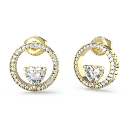 GUESS-STEEL-MAMA-NON-MAMA-JUBE04666JWYGT-U-Σκουλαρίκια-Χρυσά-Με-Καρδιά-Με-Πέτρες-1