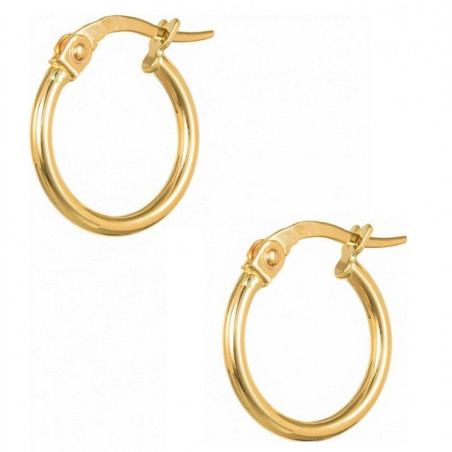 Σκουλαρίκια Κρίκοι από Χρυσό 14 Καρατίων