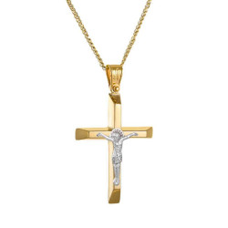 ΟΛΟΚΛΗΡΩΜΕΝΟ ΠΑΚΕΤΟ ΒΑΠΤΙΣΗΣ ΓΙΑ ΑΓΟΡΑΚΙ ΜΕ ΣΤΑΥΡΟ ΧΡΥΣΟ 14 ΚΑΡΑΤΙΩΝ ΠΑΚ-101