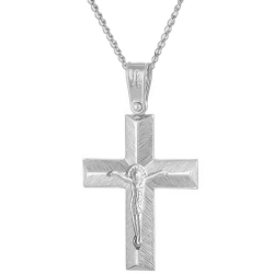 ΠΑΚΕΤΟ ΒΑΠΤΙΣΗΣ ΓΙΑ ΑΓΟΡΑΚΙ ΜΕ ΣΤΑΥΡΟ ΛΕΥΚΟΧΡΥΣΟ 14 ΚΑΡΑΤΙΩΝ ΠΑΚ-3