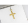 Χρυσός Ανδρικός σταυρός με αλυσίδα 14 Καρατίων
