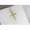 Χρυσός Ανδρικός σταυρός με αλυσίδα 14 Καρατίων