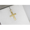 Χρυσός Ανδρικός σταυρός με αλυσίδα 14 Καρατίων