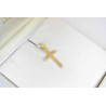 Χρυσός γυναικείος σταυρός με αλυσίδα 14 Καρατίων