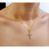 Χρυσός γυναικείος σταυρός 14 Καρατίων