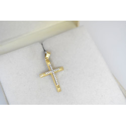 Χρυσός γυναικείος σταυρός 14 Καρατίων
