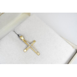 Χρυσός γυναικείος σταυρός 14 Καρατίων