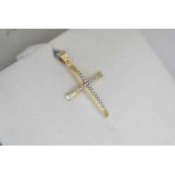 Χρυσός γυναικείος σταυρός 14 Καρατίων