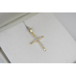 Χρυσός γυναικείος σταυρός 14 Καρατίων