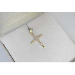 Χρυσός γυναικείος σταυρός 14 Καρατίων