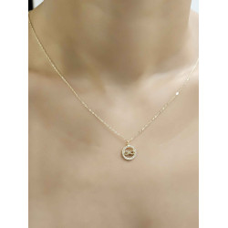 Κολιέ άπειρο χρυσό 9 καρατίων