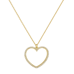 Κολιέ Χρυσό 9 καρατίων καρδούλα