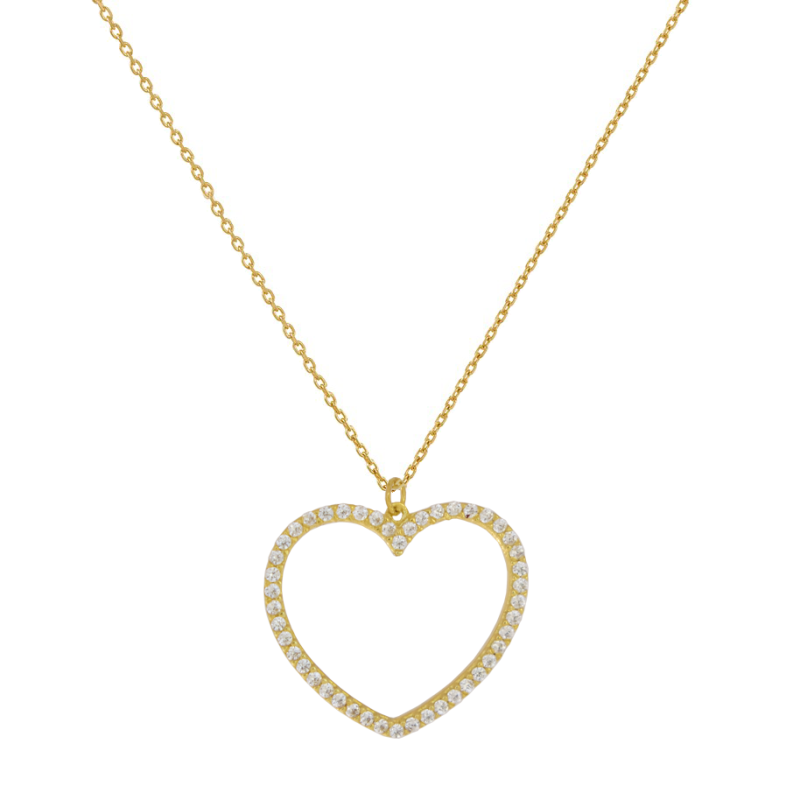 Κολιέ Χρυσό 9 καρατίων καρδούλα