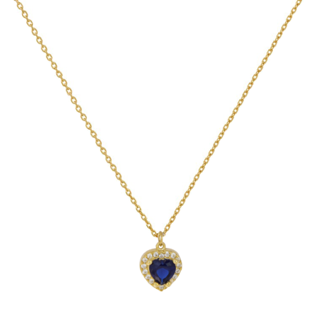 Κολιέ χρυσό 9 καρατίων καρδιά