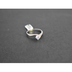 Μονόπετρο από χρυσό 9 καρατίων